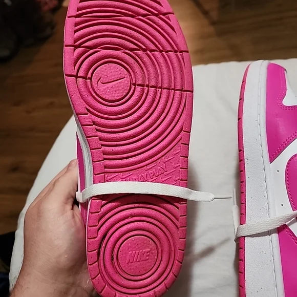 Nike Pink and White Sneakers - Picture 7 of 10